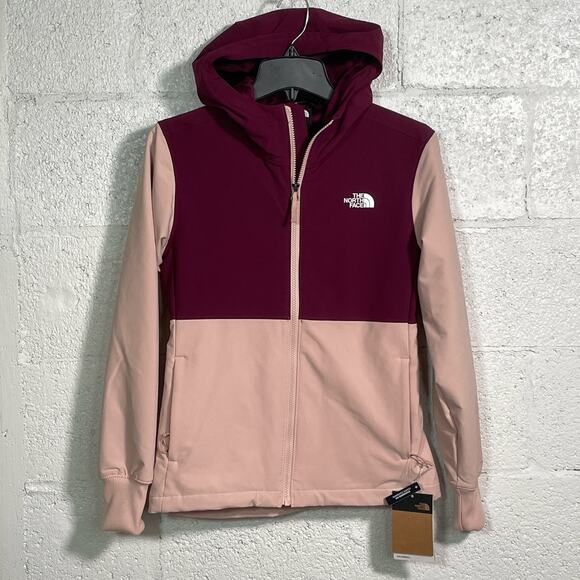The North Face Women's Shelbe Raschel Hoodie Pink Moss/Boysenberry XS - Picture 1 of 12